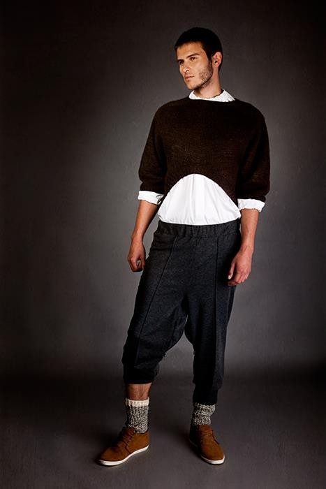 Męskie spodnie dresowe/ kolekcja PAMUKKALE BOY Fludra SLOW Fashion