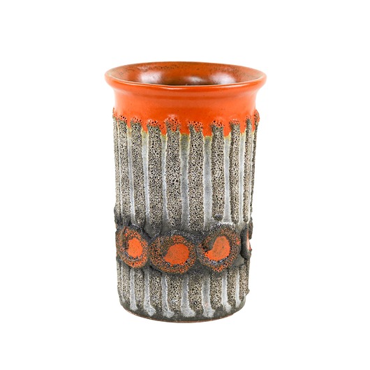 wazony Wazon ceramiczny, niemiecki design, lata 60, produkcja: Strehla