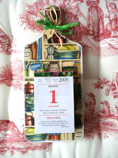 Kuchenny kalendarz 2009 AvA