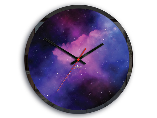 zegary Zegar ścienny GALAXY BLUE 30cm