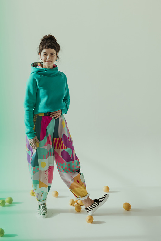 bluza z kapturem damska Bluza z kapturem - Czani