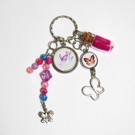 breloki Breloczek - Motyle, piórko