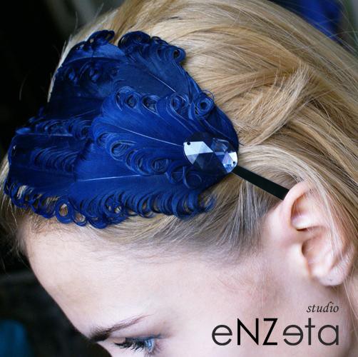 Navy blue bella enzeta