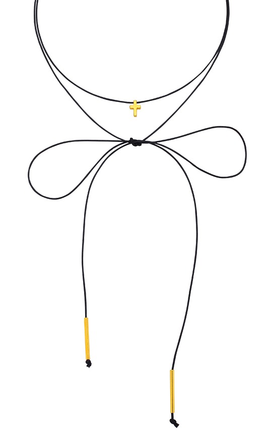 CHOKER Z KRZYŻYKIEM ZE SREBRA 925 POZŁACANEGO Coccola JEWELLERY