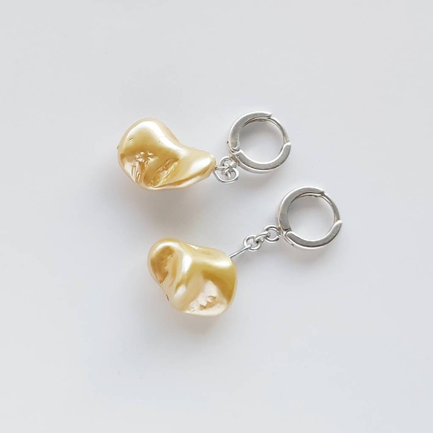 kolczyki z kamieniami Kolczyki OKRĄG