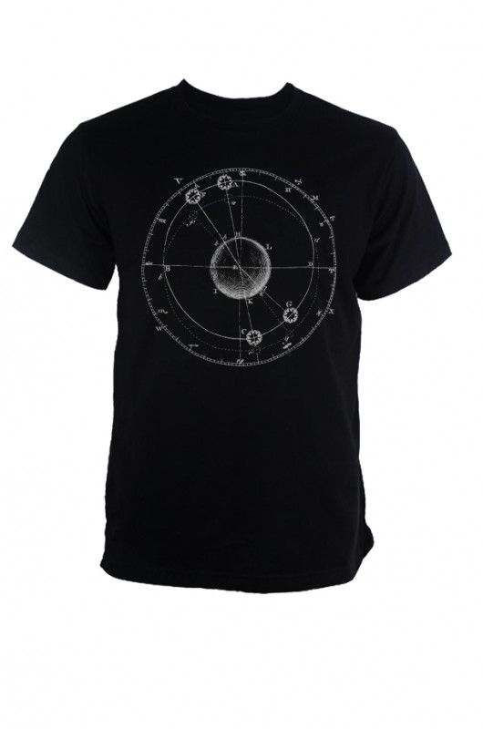 ASTRONOMY - Koszulka Męska T-shirt CZARNY GAU great as You