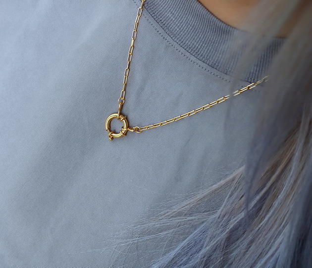 Naszyjnik z dużym zapięciem srebro 925 Coccola JEWELLERY