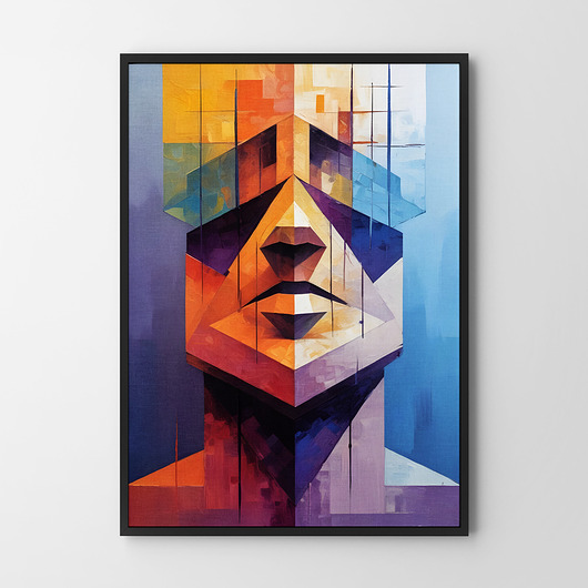 plakaty Plakat Totem abstrakcja