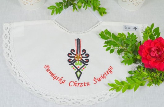 Szatka do chrztu PARZENICA Zakopiańska Monart