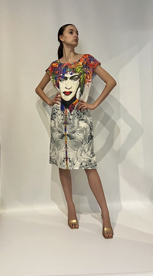sukienki midi damskie Sukienka Frida