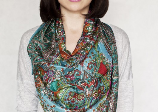 SZAL jedwabny orient BOHO STREET WEAR