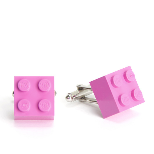 spinki do mankietów Spinki do mankietów różowe