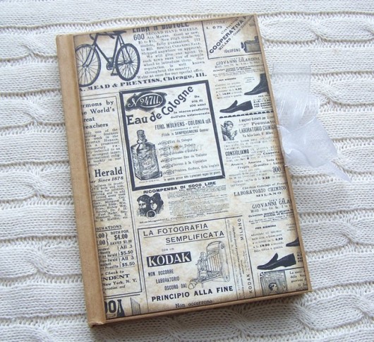 -10% Mały Notes, Journal, w Stylu Vintage Not Only Paper