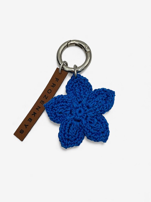 breloki Brelok Kwiat Chabrowy