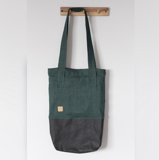 Torba na ramię z lnu Holly Olly