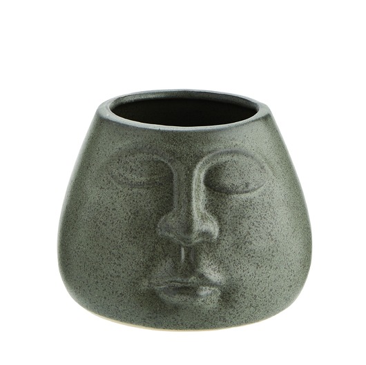 doniczki Doniczka, osłonka Face Imprint, kamionka, 10,5 cm