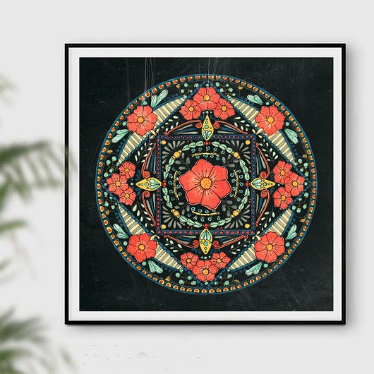 grafiki i ilustracje Mandala