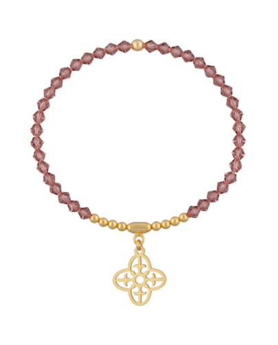 Kryształowa swarovski elements bransoletka Laoni