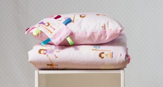 Lekki kocyk i podusia Bawełna Polarek GRATIS LalaShop