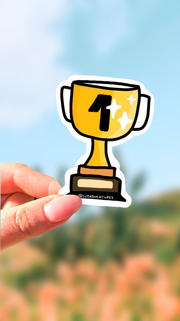 naklejki i wlepy Naklejka - WINNER