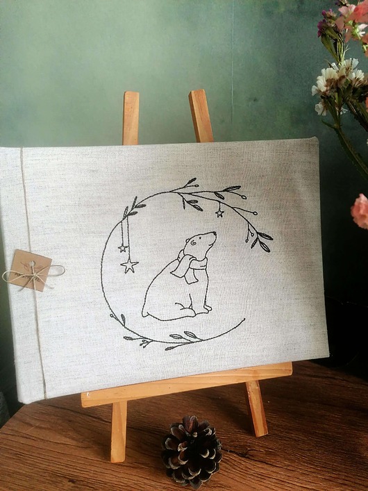 notatniki i albumy Album- Miś polarny