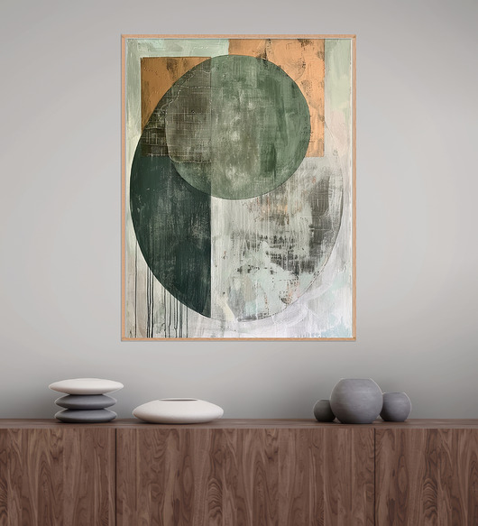 plakaty Geometria natury - Plakat, druk - Minimalizm, Boho, Loft GN140