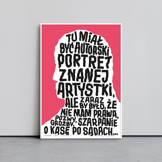 plakaty Plakat Portret Znanej Artystki