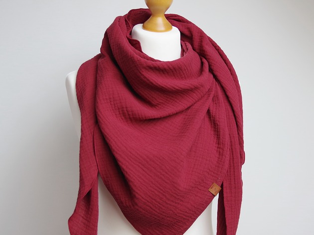 szale damskie Chusta muślinowa damska, uniwersalna chusta bawełniana