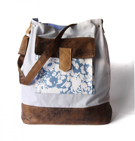 torba - blue jeans&gobi chocolate 3 - elfagado