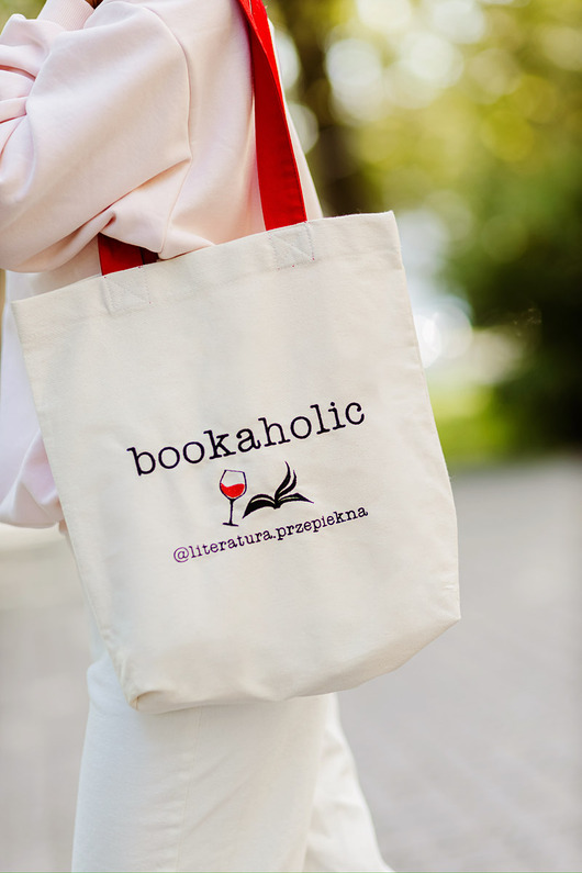 torby na zakupy Torba personalizowana "bookaholic"