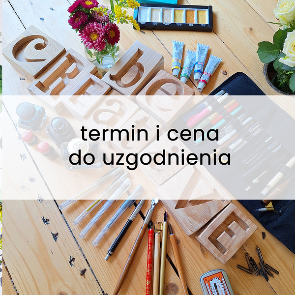 Warsztaty inne Wycena: Szyte na miarę warsztaty kaligraficzne