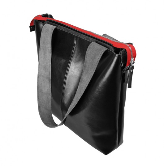 Black Red Zipper purol design