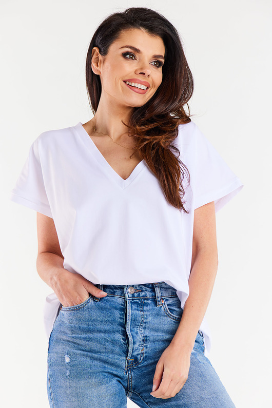t-shirt damskie Bluzka C267