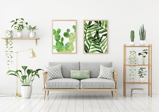 Dwie grafiki | 50x70 cm Milo Mi