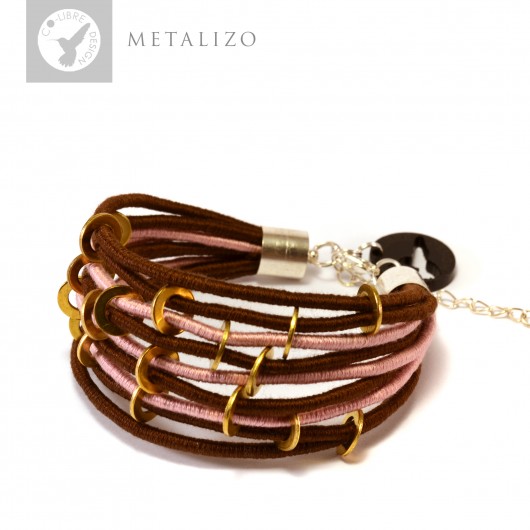 Metalizo - model Little Rings Mocca CO LIBRE DESIGN