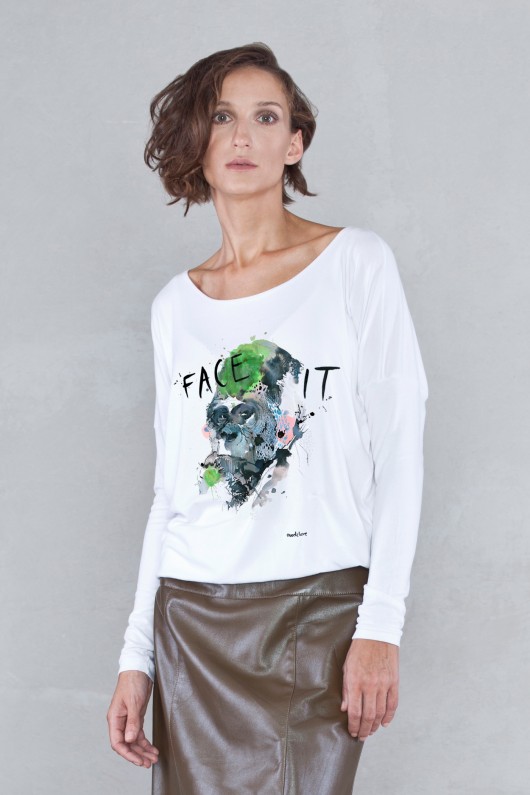 Longsleeve FACE IT Modelove