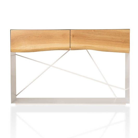 komody i szafki ARBOR konsola metalowa z szufladami 120 cm