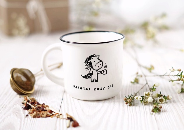 kubki Kubek z Koniem, dla miłośnika kawy