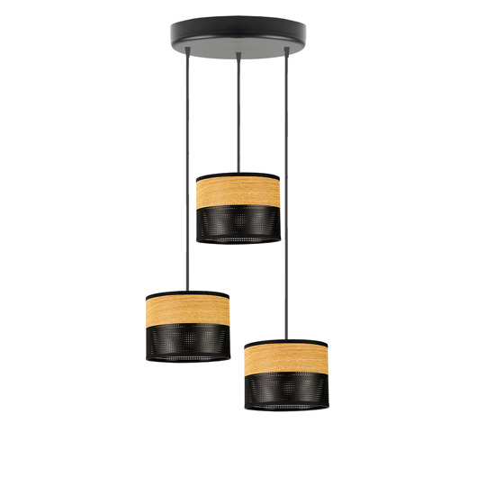 lampy wiszące Nowoczesny żyrandol do salonu z regulacją PUEBLO DUAL