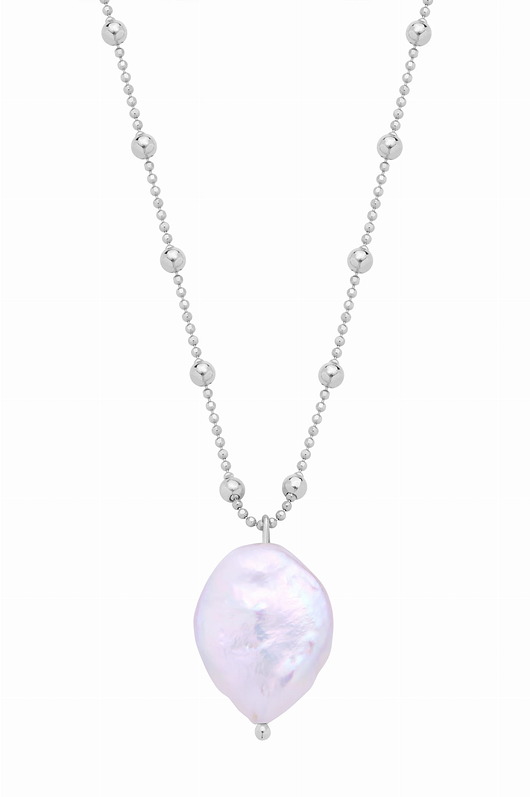 srebrne naszyjniki Naszyjnik Pearl About Me Silver