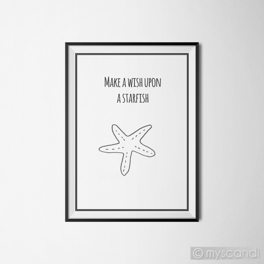 Plakat skandynawski minimalistyczny myscandi