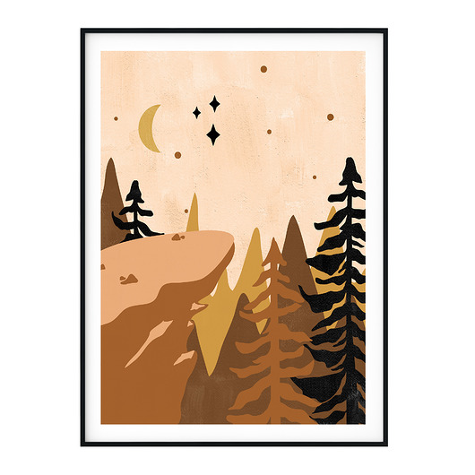 Plakat skandynawski Nature Poster no. 9 myscandi