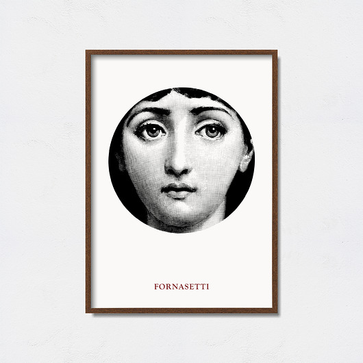 Plakat Fornasetti Art Inspiracja Pas De LArt