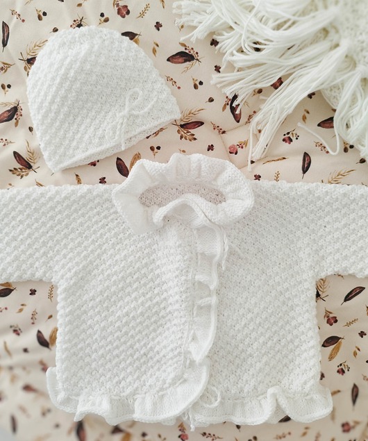 swetry dla niemowlaka Bawełniany komplet niemowlęcy