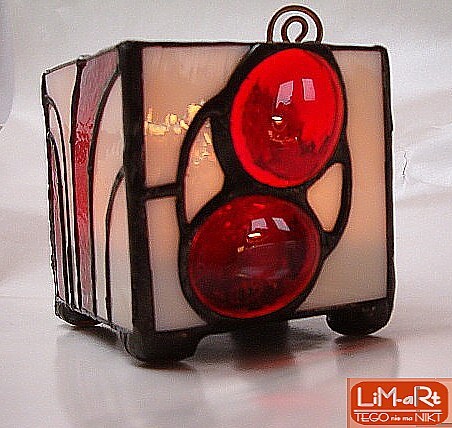 lampion PŁONĄCY RUBIN Galeria Limart