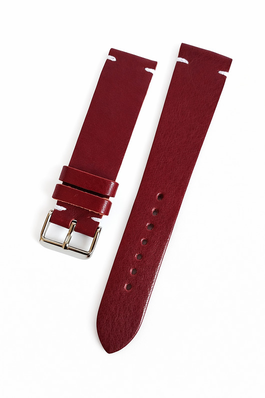 zegarki różne Pasek do zegarka  rozm: 20mm czerwony