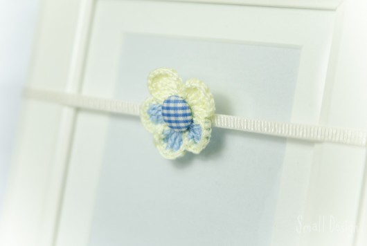 Opaska z kwiatuszkiem smalldesign