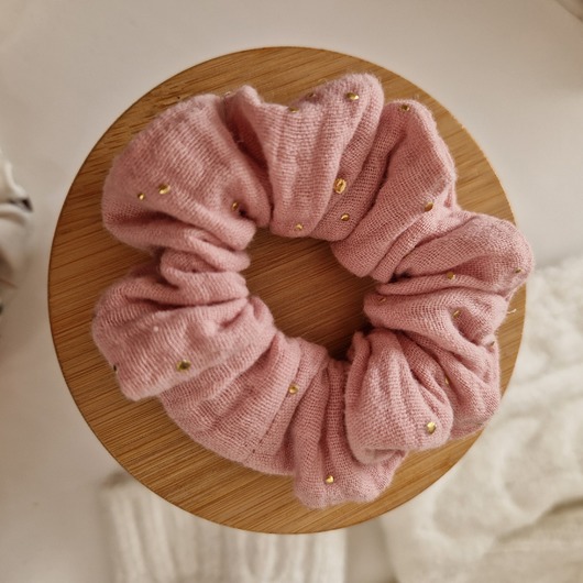 gumki do włosów Gumka scrunchie średnia