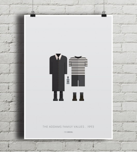 The Addams Family - plakat minimalmill