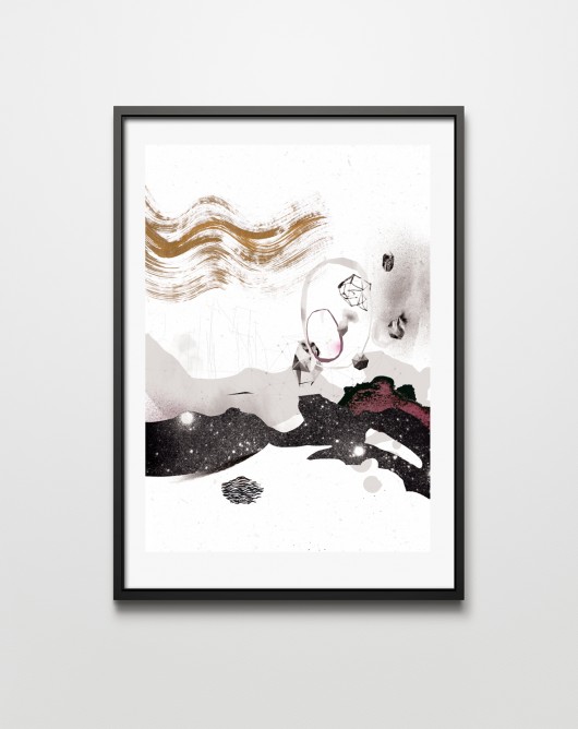 Autorska grafika Forms IV, STYL SKANDYNAWSKI PRINTLOVE